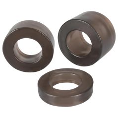   You2Toys - penis- ja kivestenrengas setti - venyttäjä - harmaa