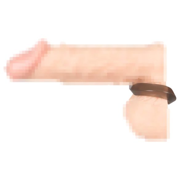 You2Toys - penis- ja kivestenrengas setti - venyttäjä - harmaa