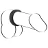 Black Velvets - paksu penisrengas 3,2 cm - musta