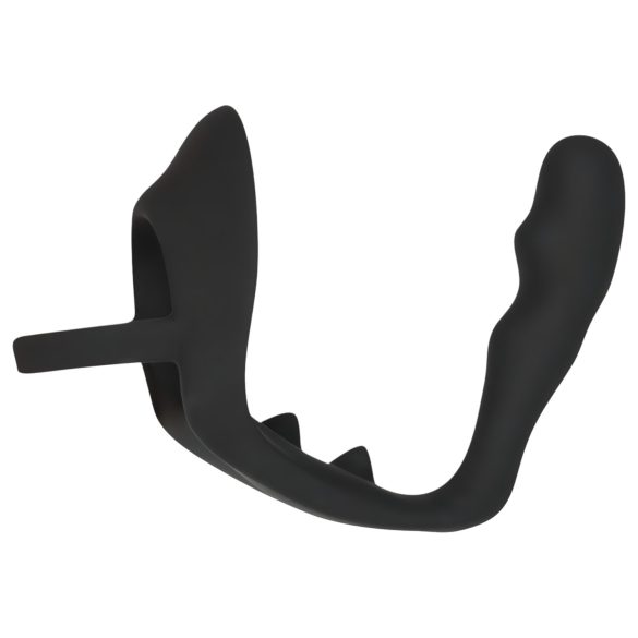 Black Velvets - anustappi penis- ja kivestrenkalla - musta