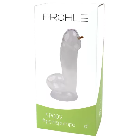 Fröhle - penispumppu vaihdehylsy - 25 cm - lääkinnällinen anatoominen