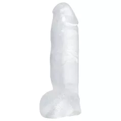 Kristallinkirkas - jättidildo - läpinäkyvä