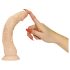 Eurooppalainen rakastaja dildo - suuri (23 cm)