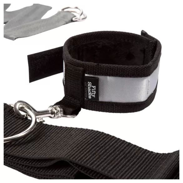Fifty Shades of Grey - bondage-setti - täydellinen setti - harmaa