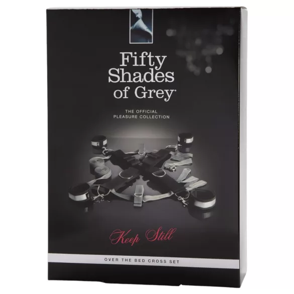 Fifty Shades of Grey - bondage-setti - täydellinen setti - harmaa