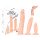 You2Toys - Anustreenit - Aidot dildot - 3 kpl (luonnolliset)