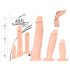 You2Toys - Anustreenit - Aidot dildot - 3 kpl (luonnolliset)