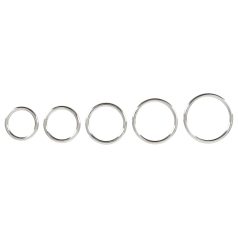 Bad Kitty - metallinen penisrengas setti - 5 kpl