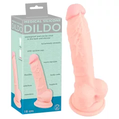   You2Toys - Medical - lääkinnällinen silikonidildo - luonnonvärinen (18 cm)
