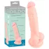 You2Toys - Medical - lääkinnällinen silikonidildo - luonnonvärinen (18 cm)