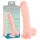 Medical - Lääketieteellinen silikoni dildo (24 cm) - luonnollinen
