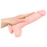 Medical - Lääketieteellinen silikoni dildo (24 cm) - luonnollinen