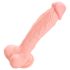 Medical - Lääketieteellinen silikoni dildo (24 cm) - luonnollinen