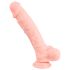 Medical - Lääketieteellinen silikoni dildo (24 cm) - luonnollinen