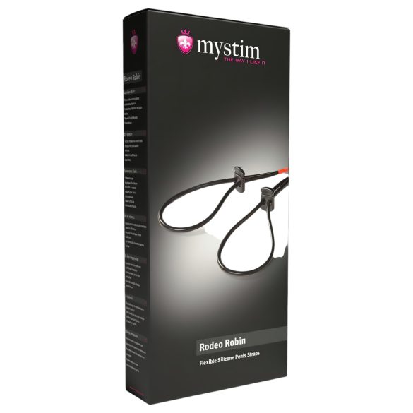 mystim Rodeo Robin - sähköinen penis- ja kivessormus