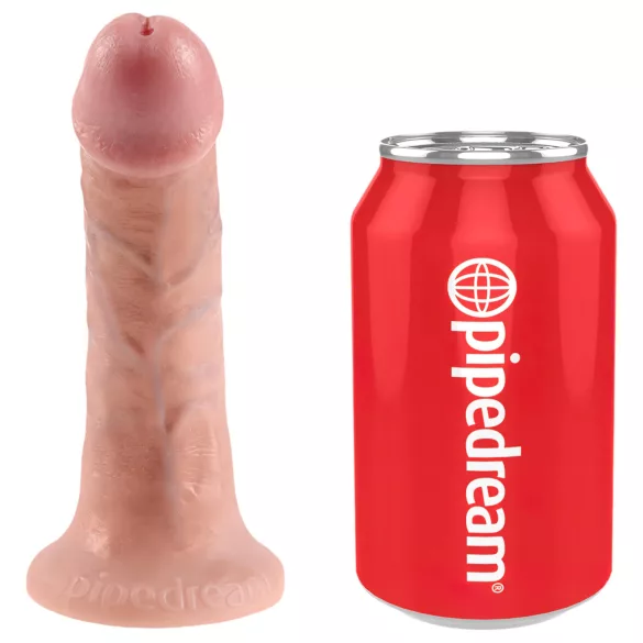 King Cock - strap-on dildo - 15 cm - luonnollinen väri