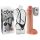 King Cock Strap-on 11 - ontto kiinnitettävä dildo valjailla (28cm)