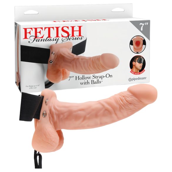 Fetish Strap-on 7 - kiinnitettävä dildo (luonnollinen)