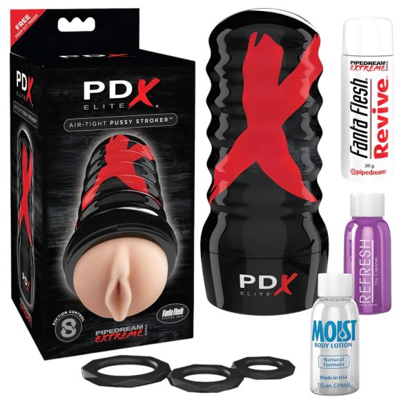 PDX Elite Air-Tight - manuaalinen imupussi (luonnollinen sävy)