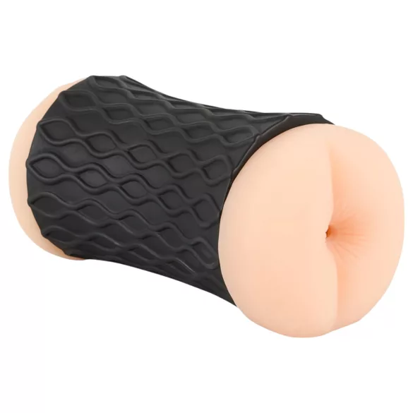Nature Skin - vagina ja anaalimasturbaattori - nude/musta