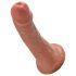 King Cock 6 Dildo (15 cm) - ruskea