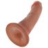 King Cock 6 Dildo (15 cm) - ruskea
