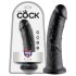 King Cock - dildo 20 cm - musta