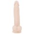 Nature Skin - imukupilla varustettu, aidontuntuinen dildo - luonnollinen (keskikoko)