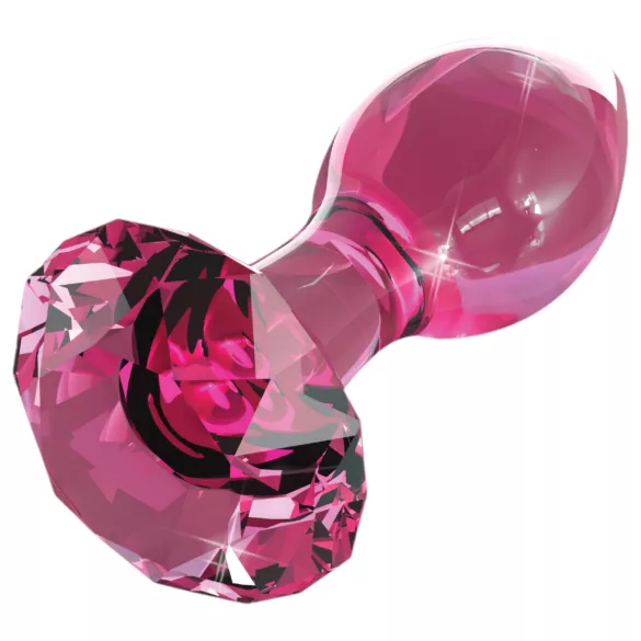 Icicles No. 79 - anustappi lasi - kartiomainen pinkki
