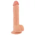realistixxx - imukupilla varustettu realistinen dildo (22 cm, ihonvärinen)