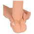 realistixxx - imukupilla varustettu realistinen dildo (22 cm, ihonvärinen)