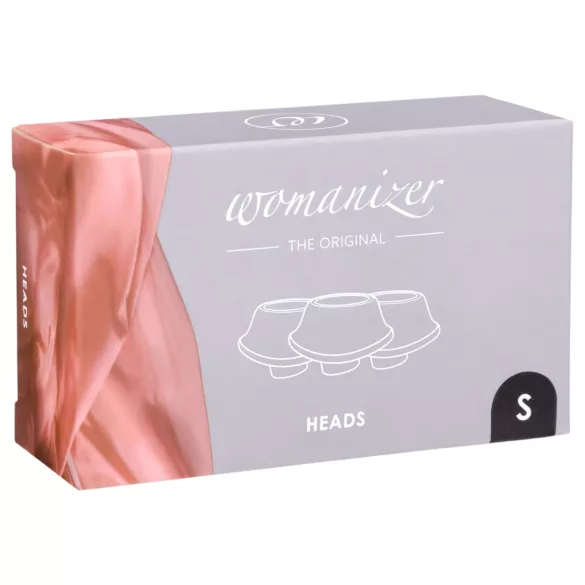 Womanizer Premium S - vaihtopääsarja - musta (3 kpl)