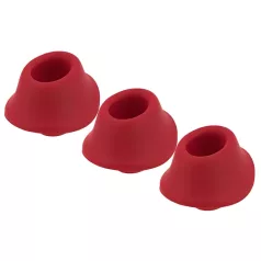 Womanizer Premium M - vaihtopäät - 3 kpl - punainen