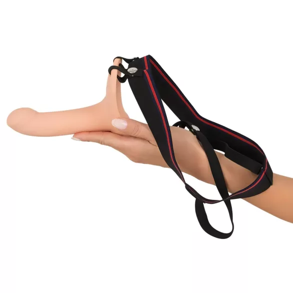 You2Toys - Strap-on dildoharnessi - ontto dildo - beige