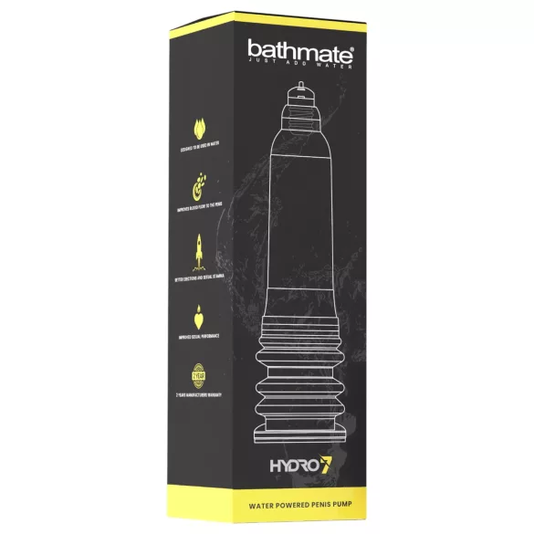Bathmate Hydro7 - vesipumppu (läpinäkyvä)