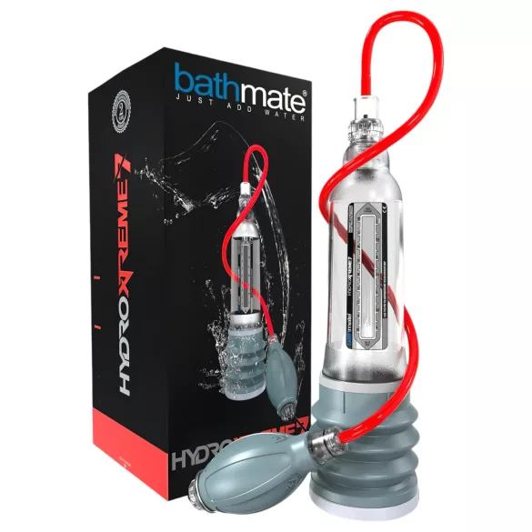 Bathmate Xtreme Hydromax 7 - hydropumppusetti (läpinäkyvä)