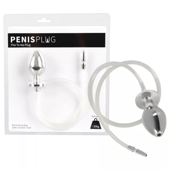 You2Toys - Piss to Ass Plug - ontto anustappi virtsaputken laajentimella