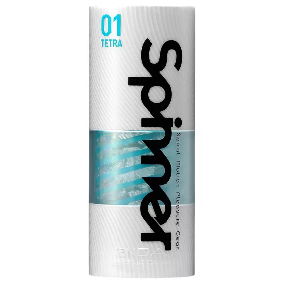TENGA Spinner Tetra - masturbaattori (läpinäkyvä)