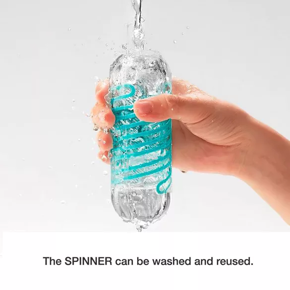 TENGA Spinner Tetra - masturbaattori (läpinäkyvä)
