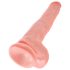 King Cock 14 - suuri dildo 35 cm - luonnollinen