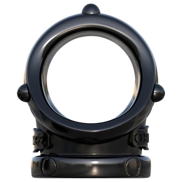 Fantasy Rock Hard - penisrengas ja kivesten venytysrengas - musta