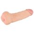 Luonnollinen iho - 2in1 tekopopo ja penisholkki (nude)