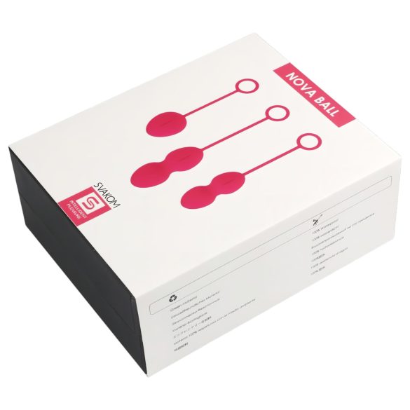 Svakom Nova - geishakuulasetti 3 kpl - punainen