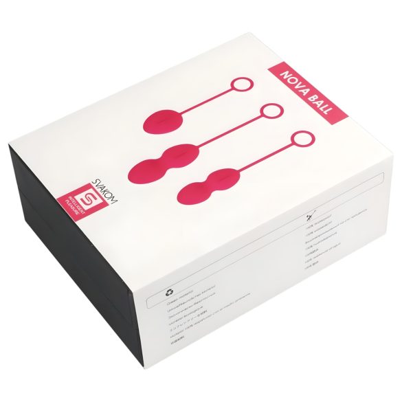 Svakom Nova - geishakuulasetti 3 kpl - punainen