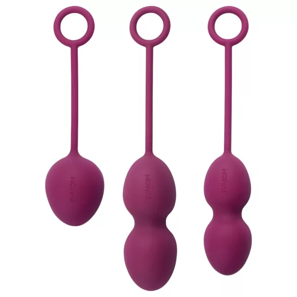 Svakom Nova - geishakuulasetti 3 osaa - violetti