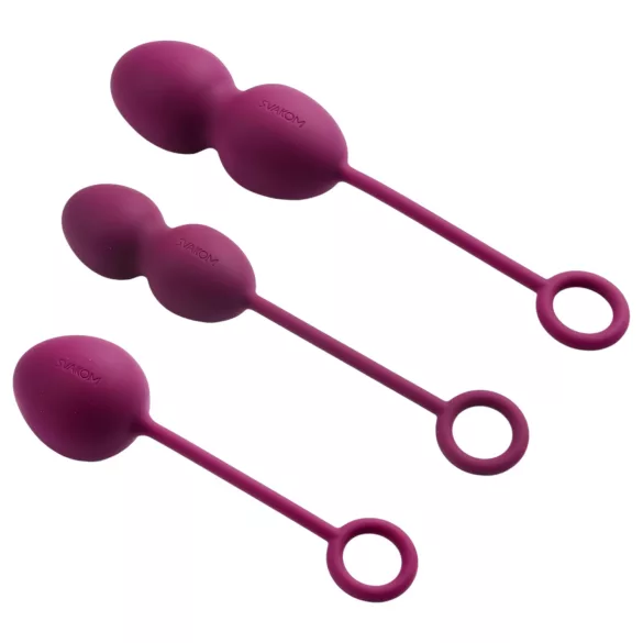 Svakom Nova - geishakuulasetti 3 osaa - violetti
