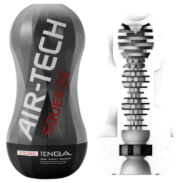 TENGA Air-Tech Squeeze Strong - imukuorija (musta)