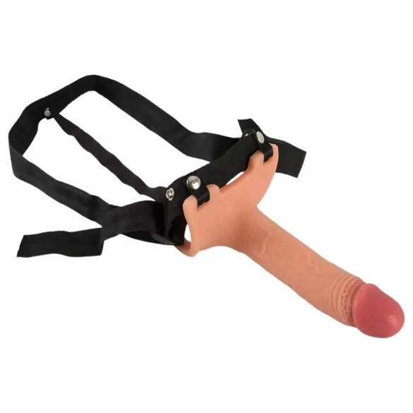 Realistixxx - strap-on dildo - ontto, kiinnitettävä - luonnollinen