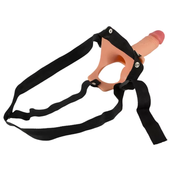 Realistixxx - strap-on dildo - ontto, kiinnitettävä - luonnollinen
