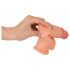 Realistixxx - Penisjatke venytysrenkaalla - 19cm (luonnollinen)